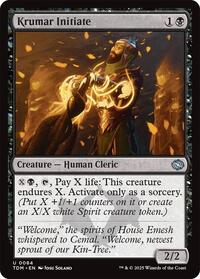 Magic: The Gathering Single - Tarkir: Dragonstorm - Krumar Initiate - FOIL Uncommon/0084 - Lightly Played