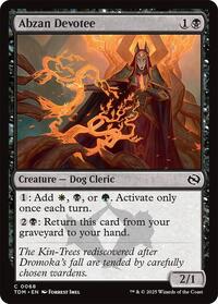 Magic: The Gathering - Tarkir: Dragonstorm - Abzan Devotee - FOIL Common/0068 - Lightly Played