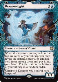Magic: The Gathering Single - Tarkir: Dragonstorm - Dragonologist (Showcase) - Rare/0295 - Lightly Played