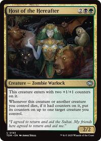 Magic: The Gathering Single - Tarkir: Dragonstorm - Host of the Hereafter - FOIL Uncommon/0193 - Lightly Played