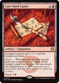 Magic: The Gathering Single - Tarkir: Dragonstorm - Cori-Steel Cutter - Rare/0103 - Lightly Played