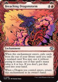 Magic: The Gathering Single - Tarkir: Dragonstorm - Breaching Dragonstorm (Showcase) - Uncommon/0299 - Lightly Played