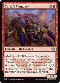 Magic: The Gathering Single - Tarkir: Dragonstorm - Zurgo's Vanguard - FOIL Uncommon/0133 - Lightly Played