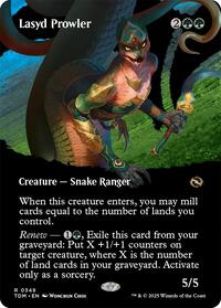 Magic: The Gathering Single - Tarkir: Dragonstorm - Lasyd Prowler (Borderless) - Rare/0348 - Lightly Played