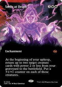 Magic: The Gathering Single - Tarkir: Dragonstorm - Smile at Death (Borderless) - Mythic/0329 - Lightly Played
