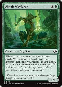 Magic: The Gathering Single - Tarkir: Dragonstorm - Ainok Wayfarer Common/0134 Lightly Played