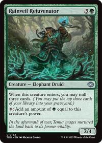 Magic: The Gathering Single - Tarkir: Dragonstorm - Rainveil Rejuvenator - FOIL Uncommon/0152 - Lightly Played