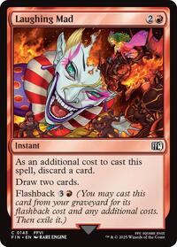Magic: The Gathering Single - Final Fantasy - 	Laughing Mad - FOIL Common/0143 - Lightly Played
