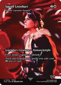 Magic: The Gathering Single - Final Fantasy: Through The Ages - Squall Leonhart - Danitha Capashen, Paragon (Showcase) - Uncommon/0022 - Lightly Played