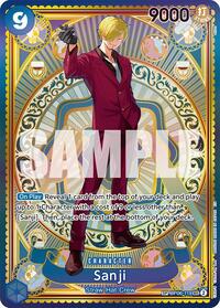 One Piece Card Game Single - A Fist of Divine Speed - Sanji (SP) - Secret Rare/OP06-119 - Lightly Played