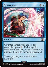 Magic: The Gathering Single - Final Fantasy - Syncopate - FOIL Common/0080 - Lightly Played