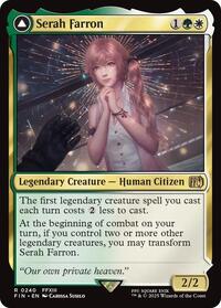 Magic: The Gathering Single - Final Fantasy - Serah Farron - FOIL Rare/0240 - Lightly Played