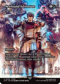 Magic: The Gathering Single - Final Fantasy: Through The Ages - Newfound Adventure - Farseek (Showcase) - Uncommon/0045 - Lightly Played