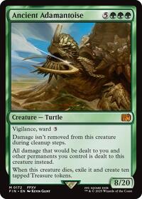 Magic: The Gathering Single - FINAL FANTASY - Ancient Adamantoise - Mythic/0172 - Lightly Played