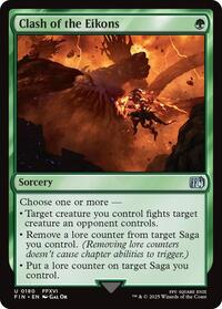 Magic: The Gathering Single - Final Fantasy - Clash of the Eikons - FOIL Uncommon/0180 - Lightly Played