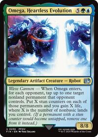 Magic: The Gathering Single - Final Fantasy - 	Omega, Heartless Evolution - FOIL Uncommon/0236 - Lightly Played