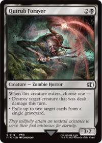 Magic: The Gathering Single - Final Fantasy - Qutrub Forayer - FOIL Common/0112 - Lightly Played