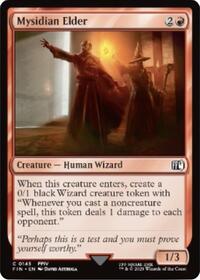 Magic: The Gathering Single - Final Fantasy - 	Mysidian Elder - FOIL Common/0145 - Lightly Played