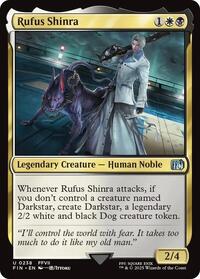 Magic: The Gathering Single - Final Fantasy - Rufus Shinra - FOIL Uncommon/0238 - Lightly Played