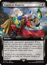 Magic: The Gathering Single - Commander: Final Fantasy - Espers to Magicite (Extended Art) - Rare/0114 - Lightly Played
