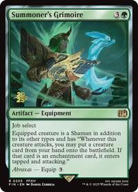 Magic: The Gathering Single - Final Fantasy - Summoner's Grimoire - PRE-RELEASE Rare/0205 - Lightly Played