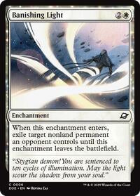 Magic: The Gathering Single - Edge of Eternities - Banishing Light - FOIL Common/0006 - Lightly Played
