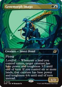 Magic: The Gathering Single - Edge of Eternities - Genemorph Imago (Borderless) - Rare/0299 - Lightly Played