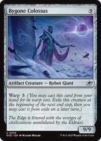 Magic: The Gathering Single - Edge of Eternities - Bygone Colossus - FOIL Uncommon/0235 - Lightly Played