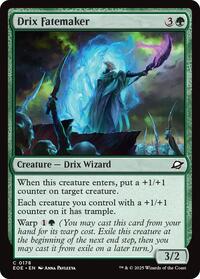Magic: The Gathering Single - Edge of Eternities - Drix Fatemaker - FOIL Common/0178 - Lightly Played