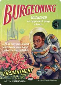 Magic: The Gathering Single - Special Guests - Burgeoning (Showcase) - FOIL Mythic/0126 - Lightly Played