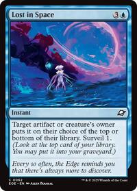 Magic: The Gathering Single - Edge of Eternities - Lost In Space - FOIL Common/0062 - Lightly Played