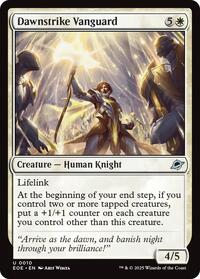 Magic: The Gathering Single - Edge of Eternities - Dawnstrike Vanguard - FOIL Uncommon/0010 - Lightly Played