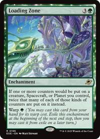 Magic: The Gathering Single - Edge of Eternities - Loading Zone - FOIL Rare/0196 - Lightly Played