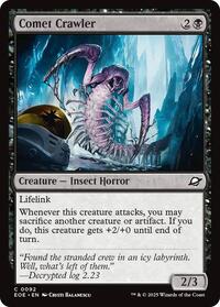 Magic: The Gathering Single - Edge of Eternities - Comet Crawler - FOIL Common/0092 - Lightly Played