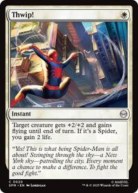 Magic: The Gathering Single - Marvel's Spider-Man - Thwip! - FOIL Common/0020 - Lightly Played