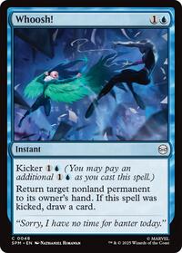 Magic: The Gathering Single - Marvel's Spider-Man - Whoosh! - FOIL Common/0048 - Lightly Played