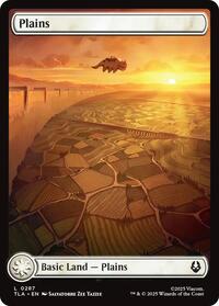 Magic: The Gathering Single - Avatar: The Last Airbender - Plains (0287) - FOIL Land/0287 - Lightly Played