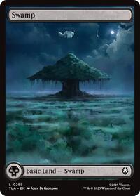 Magic: The Gathering Single - Avatar: The Last Airbender - Swamp (0289) - FOIL Land/0289 - Lightly Played