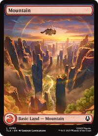 Magic: The Gathering Single - Avatar: The Last Airbender - Mountain (0290) - FOIL Land/0290 - Lightly Played