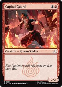 Magic: The Gathering Single - Avatar: The Last Airbender: Eternal-Legal - Capital Guard (0234) - FOIL Common/0234 - Lightly Played