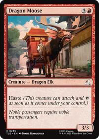 Magic: The Gathering Single - Avatar: The Last Airbender: Eternal-Legal - Dragon Moose (0235) - FOIL Common/0235 - Lightly Played
