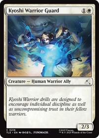 Magic: The Gathering Single - Avatar: The Last Airbender: Eternal-Legal - Kyoshi Warrior Guard - FOIL Common/0216 - Lightly Played