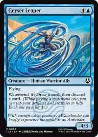 Magic: The Gathering Single - Avatar: The Last Airbender - Geyser Leaper - FOIL Common/0052 - Lightly Played