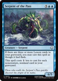 Magic: The Gathering Single - Avatar: The Last Airbender - Serpent of the Pass - FOIL Uncommon/0070 - Lightly Played