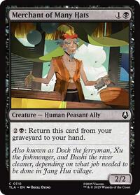 Magic: The Gathering Single - Avatar: The Last Airbender - Merchant of Many Hats - FOIL Common/0110 - Lightly Played