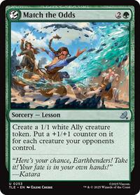Magic: The Gathering Single - Avatar: The Last Airbender: Eternal-Legal - Match the Odds - FOIL Uncommon/0253 - Lightly Played