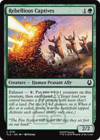 Magic: The Gathering Single - Avatar: The Last Airbender - Rebellious Captives - FOIL Common/0191 - Lightly Played
