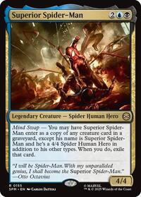 Magic: The Gathering Single - Marvel's Spider-Man - Superior Spider-Man - FOIL Rare/0155 - Lightly Played