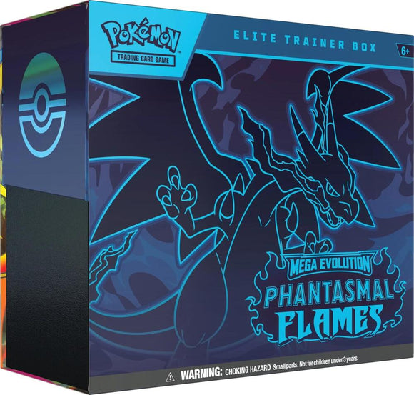 Pokemon TCG: Mega Evolution 02 Phantasmal Flames- Elite Trainer Box