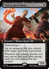 Magic: The Gathering Single - Avatar: The Last Airbender - Boiling Rock Rioter (Extended Art) - Rare/0172 - Lightly Played